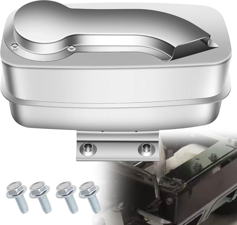 Haiouus 532188655 Muffler W/screws Compatible With Husqvarna, Craftsman, Poulan, Ariens, B&S 46" 20HP CT153 CTH194 CT154 LTH2038 CTH2038 YT3000 LT1000 lawn mowers Replaces 5321886-55 188655 580532301 - Image 1